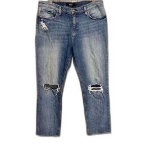 NWOT Hudson Distressed Boyfriend Ankle Jeans Size 30